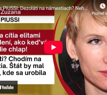 Čo ak ľudia vôbec nebudú veriť v štát Dezoláti a idioti Ľudia sa cítia elitami podvedení, ako keď vás podvedie chlap. Zuzana Piussi